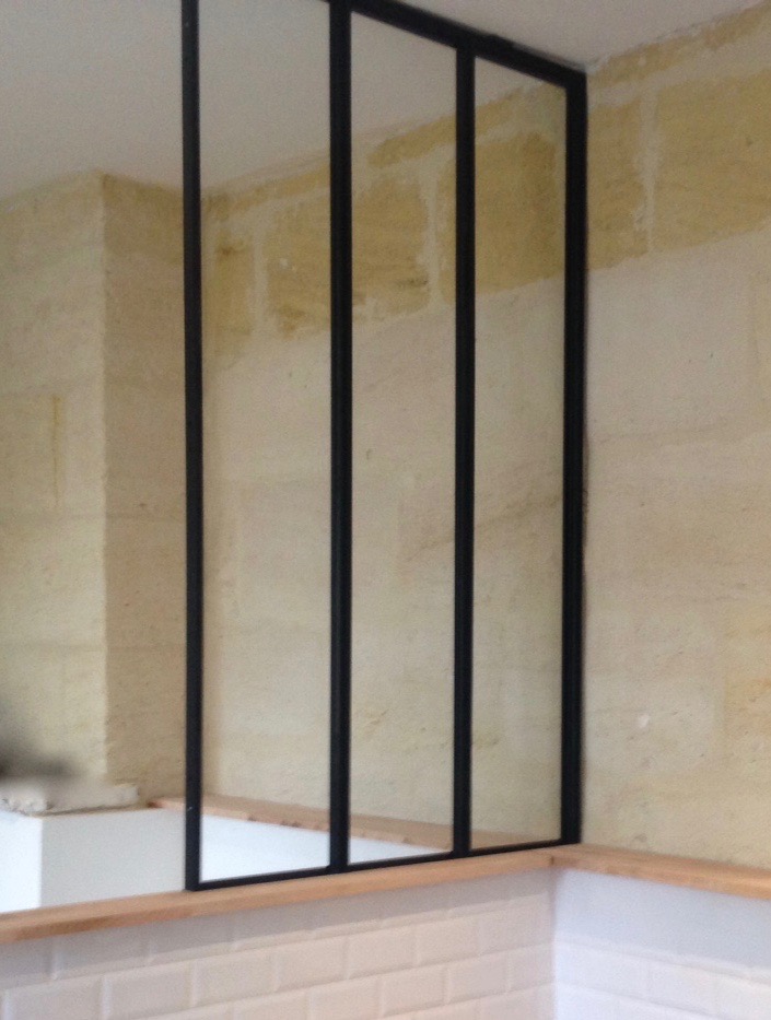 Verrière pour studio dans cette belle ville de Bordeaux
verrière sur mesure/ verrière d'atelier sur mesure