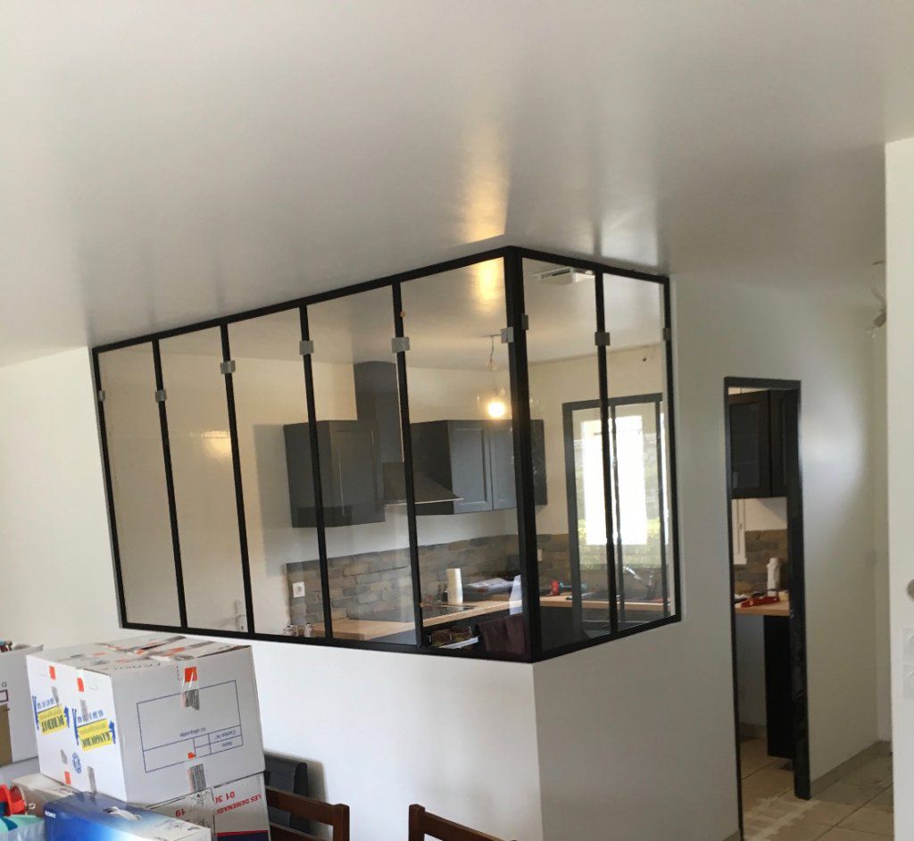 verriere , verriere cuisine , verriere atelier , verriere acier , verriere sur-mesure , verriere standard , verriere interieur , verriere interieure , verriere d'atelier , verriere datelier , cloison , cloison verriere , verriere bordeaux